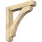 Ekena Millwork Legacy Craftsman Rough Sawn Bracket w/ Offset Brace, Douglas Fir, 6"W x 32"D x 32"H BKT0604X32X32LEC04RDF - alternate 1